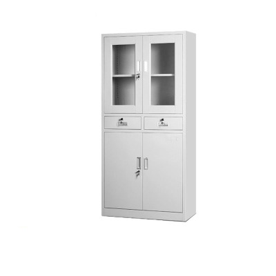 乔大雄 中二斗玻璃文件柜 900*400*1850mm 个