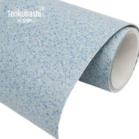 天空桥 地板革 灰蓝碎石纹2.0mm 卷