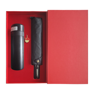 稳帆甄选 保温杯雨伞礼盒套装400ml T801/套