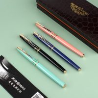 HERO/英雄钢笔10K金笔1113A成人女士复古时尚办公书写练字签字笔学生仙女送礼礼物盒装定制logo免费刻字