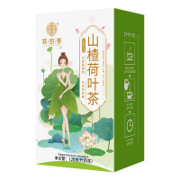 谯韵堂 山楂荷叶茶 盒装袋泡茶120g/盒