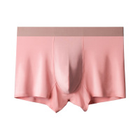 情侣夏季新款蕉凸内裤工厂80支莫代尔无痕桑蚕丝石墨烯内裤衩
