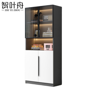 智叶舟文件柜两门60*30*200cm台