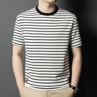 夏季男士短袖T恤新款青年韩版时尚男半袖透气POLO衫休闲体恤上衣