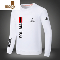 YANXU2023卫衣男宽松bf慵懒风潮流ins圆领运动大码加绒加厚外套