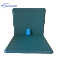 酷美智悦 PU等候椅坐垫含靠背孔雀绿 KM-XS494 套