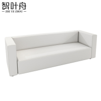 智叶舟会议沙发三人位180*75*65cm张