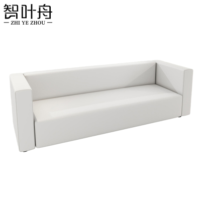 智叶舟会议沙发三人位180*75*65cm张