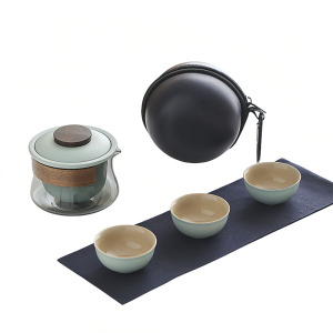 卫未来 旅行茶具 四件 套