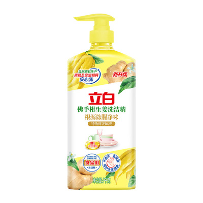 立白洗洁精1kg深层清洁佛手柑味fsg1kg-1(包装随机)