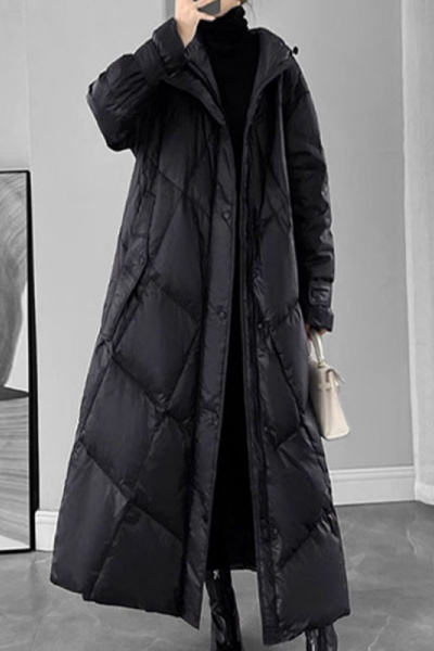 年新款大码女装中长款胖mm棉衣棉服加厚防寒时尚宽松外套