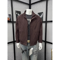 秋季男士工装外套宽松夹克新款潮牌休闲百搭青年立领男装上衣