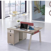 迅迈 1200*1200*750mm双人位不含椅 职员办公桌椅组合员工位屏风卡座简约办公桌办公家具