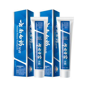 云南白药牙膏 清新口气 健齿护龈 留兰香型 100g*2