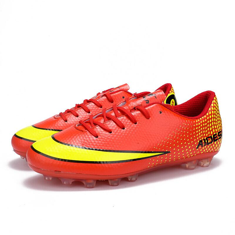 前系带长钉足球鞋男碎钉防滑透气减震短钉男训练鞋