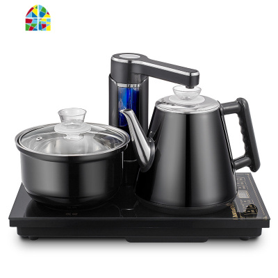 全自动上水电热水壶套装家用功夫茶具泡茶台烧水壶一体嵌入式专用 FENGHOU 宝马金