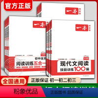 [2本]语文 现代文阅读训练+现代文阅读真题 九年级 [正版]2024版初中语文阅读训练现代文古诗文言文五合一七年级八九