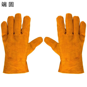 端固加绒牛皮电焊手套DL-27cm/副