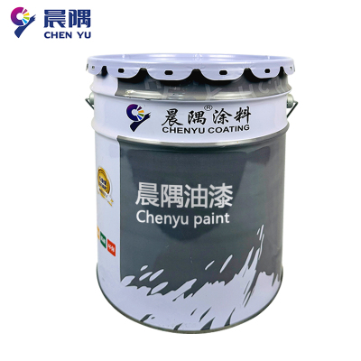 晨隅油漆聚氨酯磁漆白20kg/桶