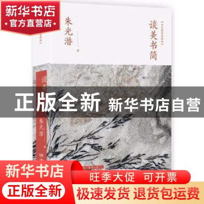 正版 谈美书简:双色精装典藏版 朱光潜著 湖南文艺出版社 9787540