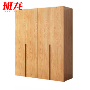班龙简约衣柜四门台
