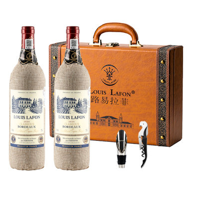 路易拉菲(LOUIS LAFON)典藏波尔多干红葡萄酒 法国进口 750ml 单支