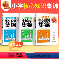 核心知识锦集3本套装[语数英] 小学通用 [正版]王朝霞核心知识锦集语文数学英重点知识大盘点1-6年级小升初通用JST