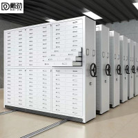 戴劲底图密集架手摇移动工程图纸柜带轮子抽屉柜设计图存放柜1号底图密集架