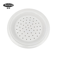 晏邦 密胺餐具 双层饺子盘 12寸 直径320*50mm 1个