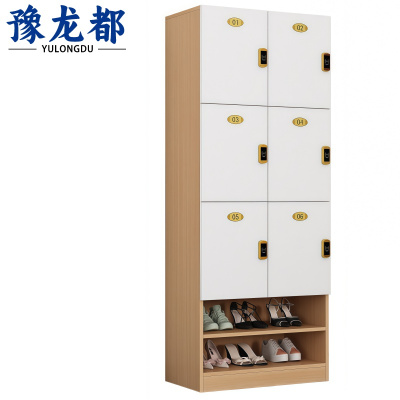 豫龙都鞋柜3层6门台