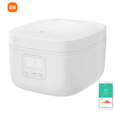 米家小米电饭煲电饭锅4升煮粥煲汤可做蛋糕不粘锅易清洗24小时智能预约APP智能互联
