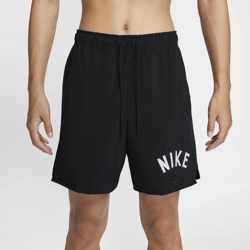 NIKE/耐克男裤 新款休闲裤梭织舒适透气五分裤短裤 FV9895-010 C