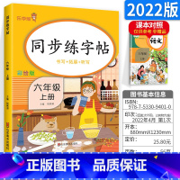 六上 语文 [正版]小学生练字帖每日一练一年级上册二年级下册三四五六年级语文同步练字帖人教版 控笔训练硬笔书法每日一练