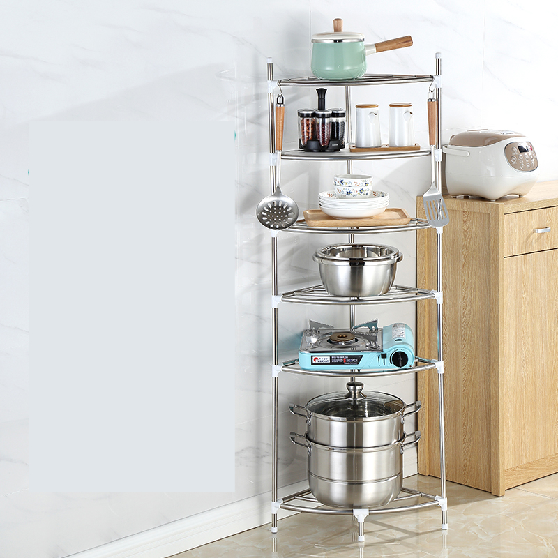 不锈钢脸盆架卫生间置物架浴室ciaa多功能落地扇放脸盆架子三角形收纳