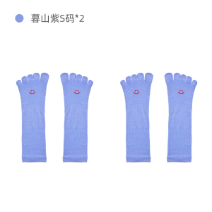 yottoy瑜伽袜女专业普拉提袜防滑袜中筒袜子瑜伽运动健身春夏新款五指袜