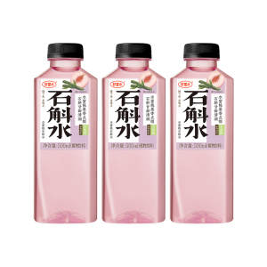 好望水石斛水水蜜桃风味饮料500ml*3瓶0添加蔗糖植物饮料