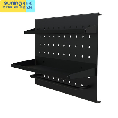 希杰狮王几何办公桌上收纳置物架创意铁质金属立式简约生活计算器书桌面文具用品文件数据线整理笔筒高架多层收纳筐家居挂壁款?