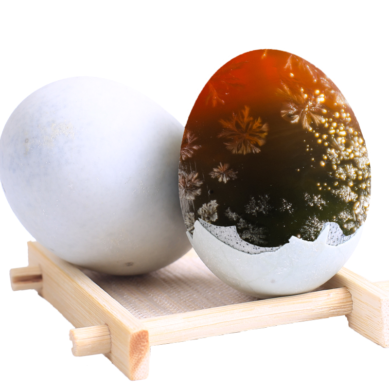 白荡里无铅松花蛋溏心皮蛋20枚装鸭蛋单枚60-70g