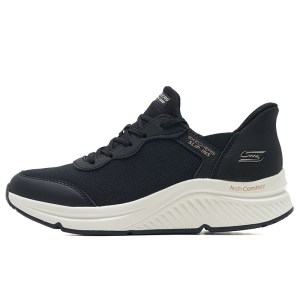 斯凯奇 女缓震跑步鞋 117627/BLK-5双