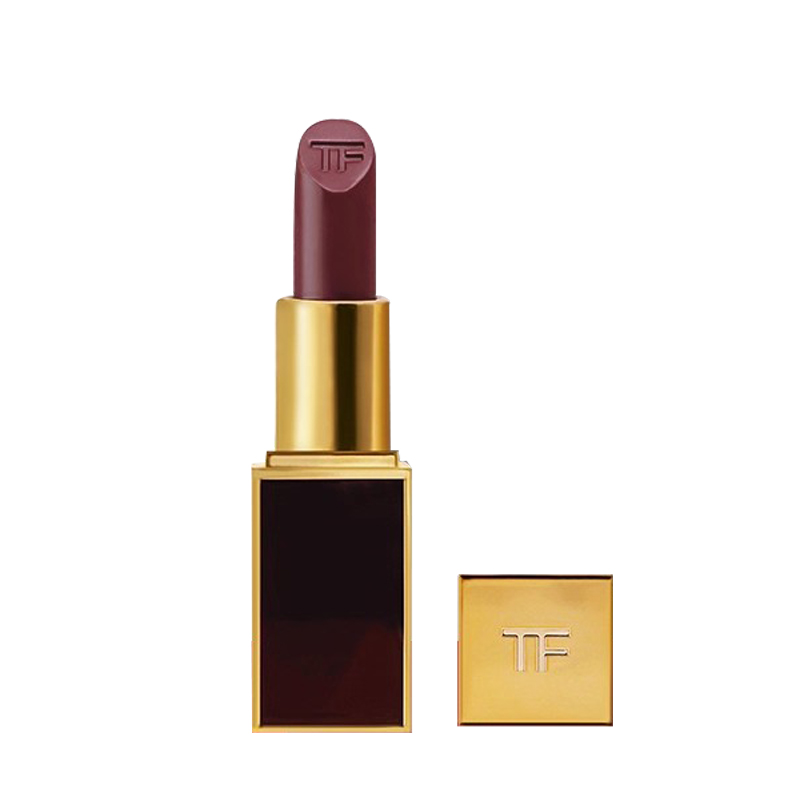 [国内专柜版正品保证]汤姆福特TOMFORD烈焰幻魅唇膏3g黑管口红80#燃情红棕经典奶油质地