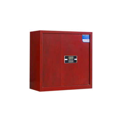 乙壬保密柜财务档案柜文件柜办公室资料储物柜保险柜电子密码国保锁矮柜红木纹-电子密码锁