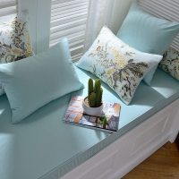 家柏饰(CORATED)高密度海绵飘窗垫窗台垫定做沙发垫北欧阳台垫榻榻米可机卡座 10号色 20cm飘窗垫