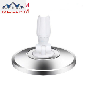 旋转拖把杆加粗不锈钢墩布杆拖布杆替换拖把头懒人拖把一拖净 三维工匠