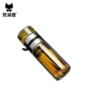 梵澜狸茶水分离玻璃杯N26 个