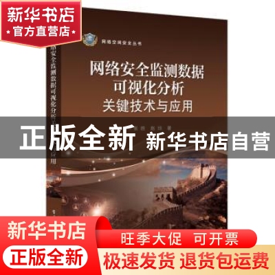 正版 网络安全监测数据可视化分析关键技术与应用 张胜 电子工业