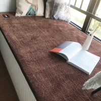 美帮汇飘窗垫简约现代卧室床边脚垫榻榻米垫子柔软毛绒地毯定制窗台垫