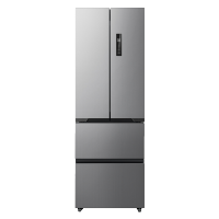美的(Midea)417法式多门四开门60CM超薄冰箱M60嵌入式 一级变频风冷无霜家用大容量 MR-417WFPE