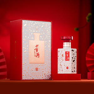 董酒珍藏54度500ml董香型贵州纯粮固态高度高端白酒 宴席版