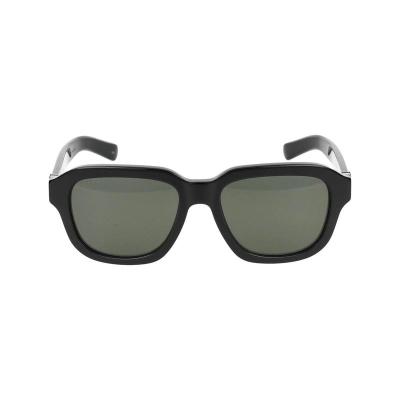 古驰(GUCCI)太阳镜男款醋酸盐材质时尚徽标装饰多彩镜片户外休闲 黑色