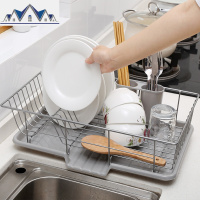 沥水篮控水架厨房洗碗池沥水架放碗碟餐具收纳架凉碗架碗盘滤碗架 三维工匠